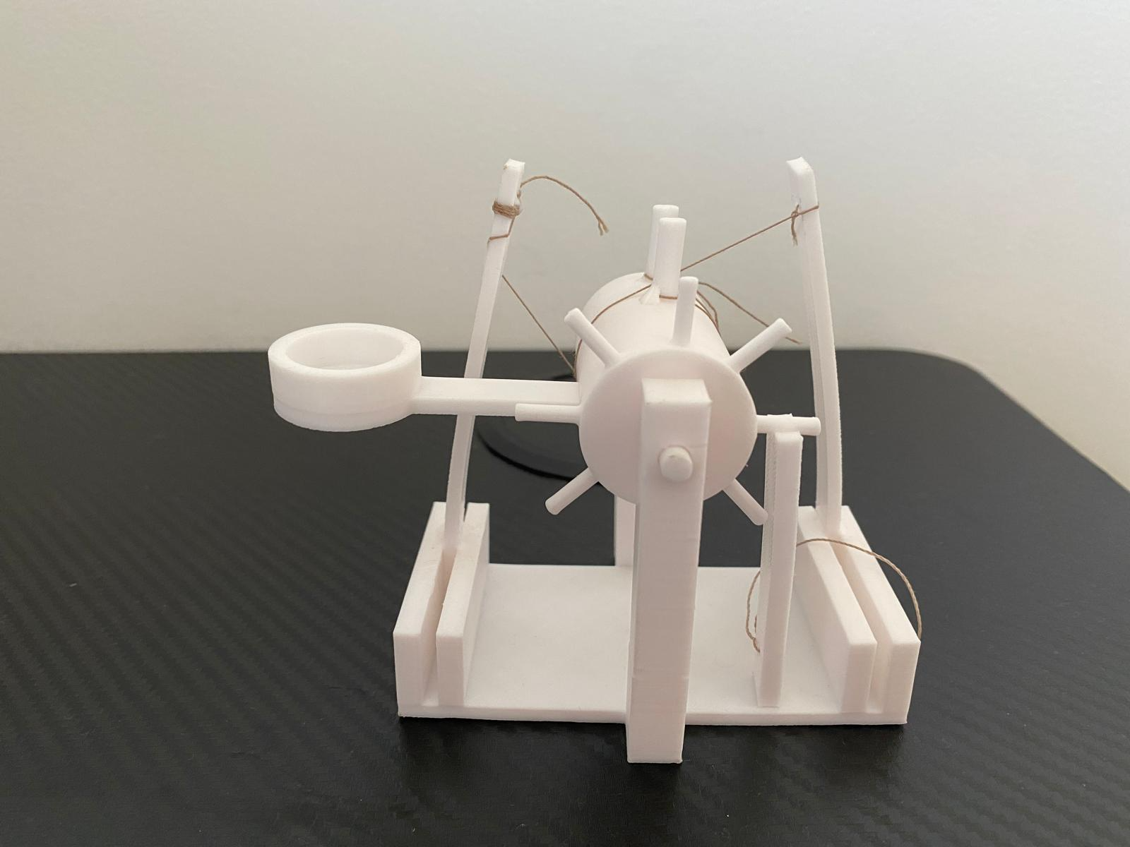 Catapult of Leonardo Da Vinci