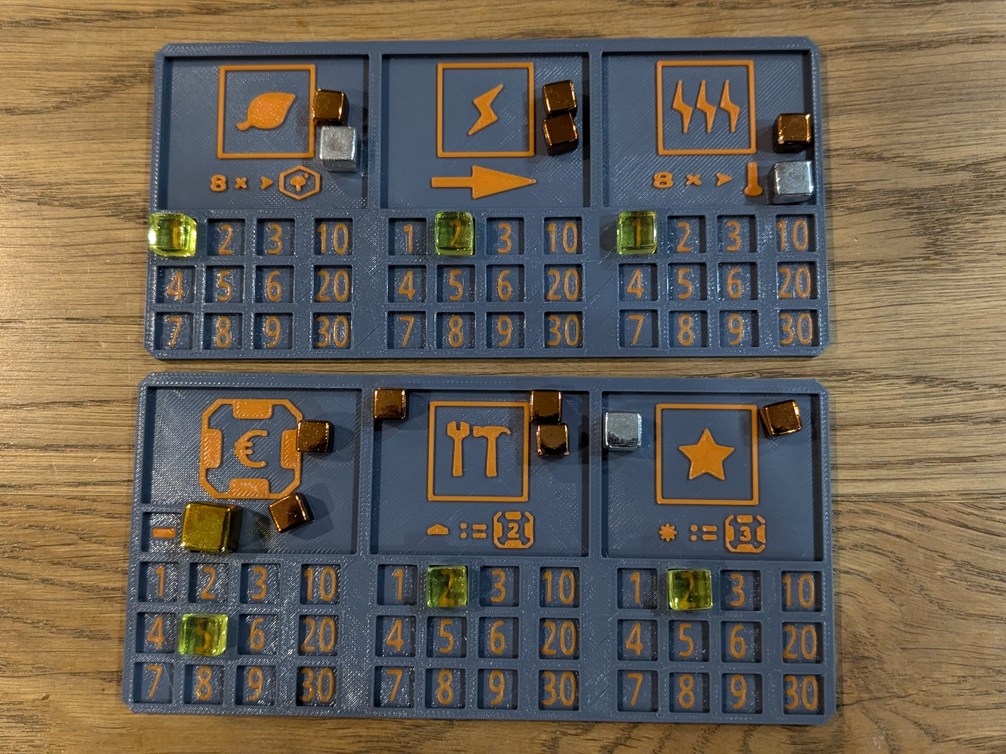 Terraforming Mars Player Tableau / Board / Tray