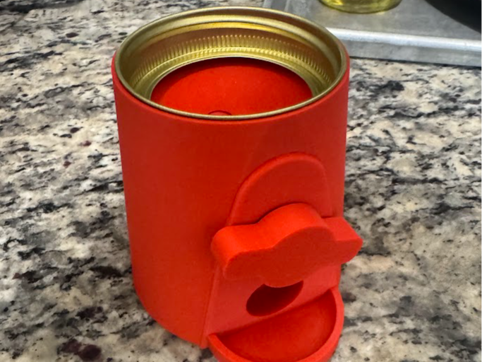 Simple Mason Jar Candy Machine
