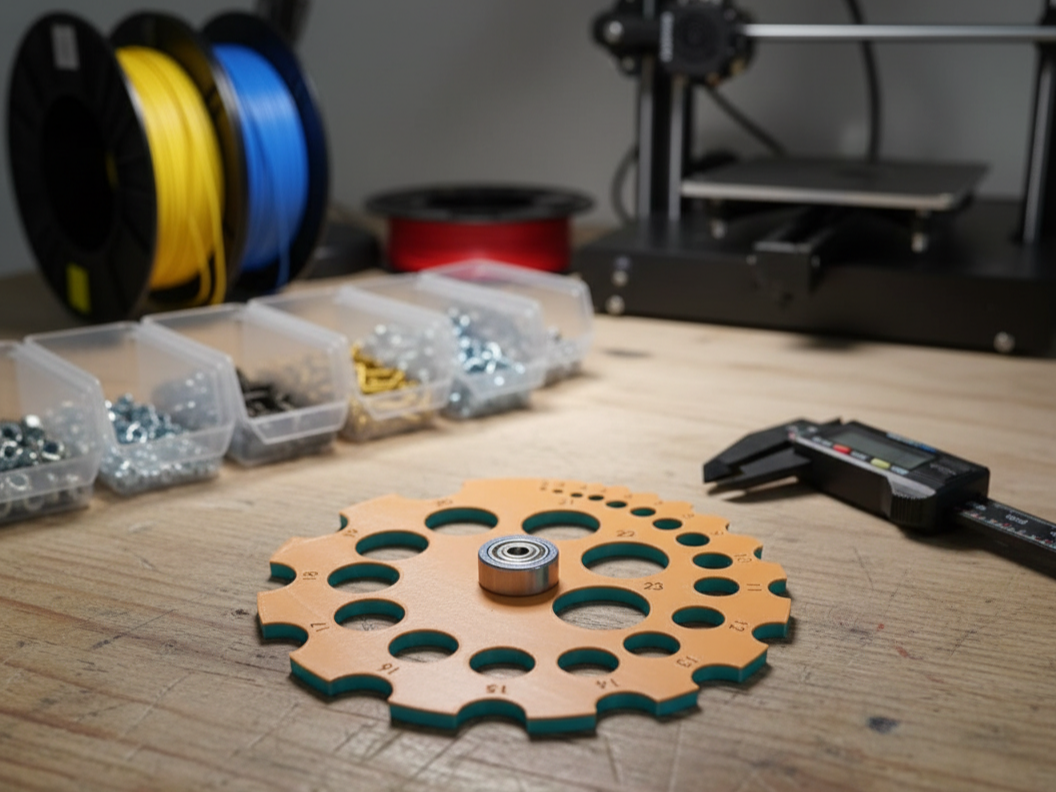 Inner and Outer Diameter Finder in Circle Form