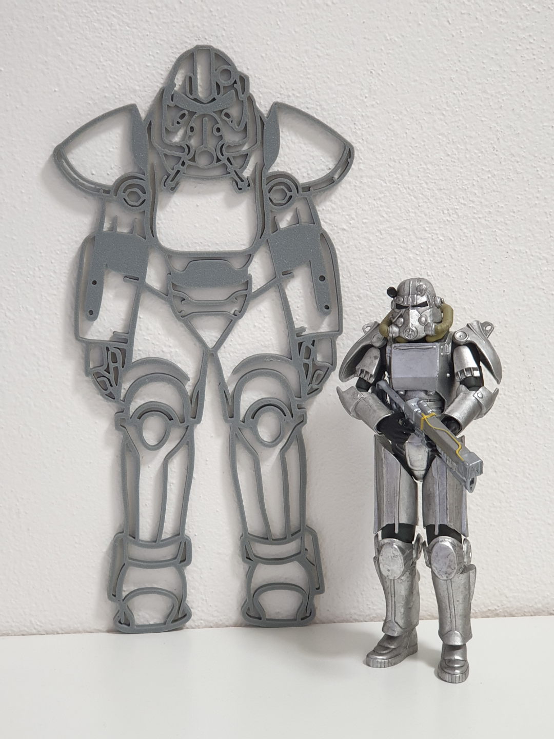 Fallout T51 Power Armor Wall Art