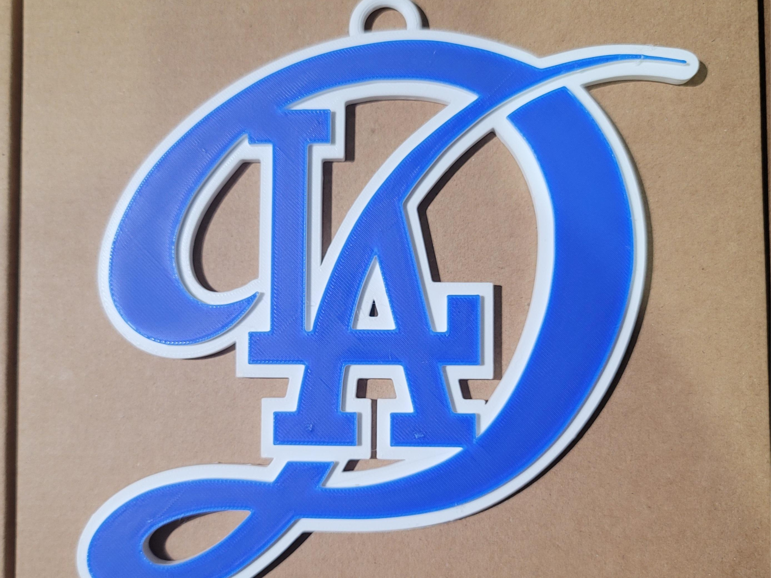LOS ANGELES DODGERS 2024 NEWCITY 3D Logo 180mm