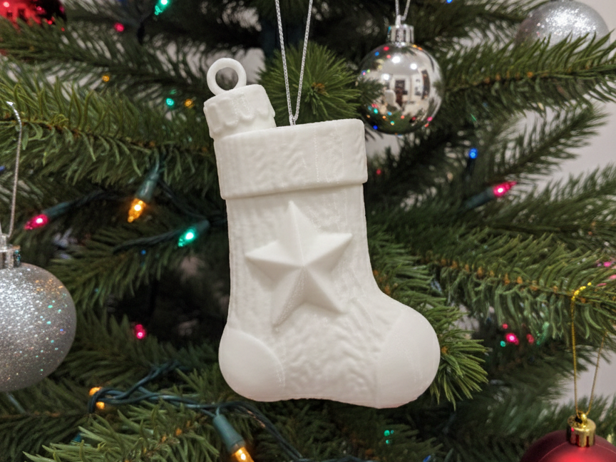 Hearthside Star Stocking Ornament