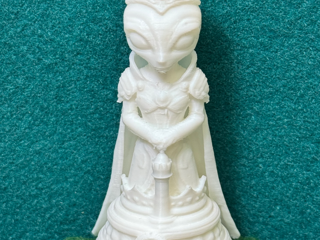 Aliens Have Landed "(with chess markers)"