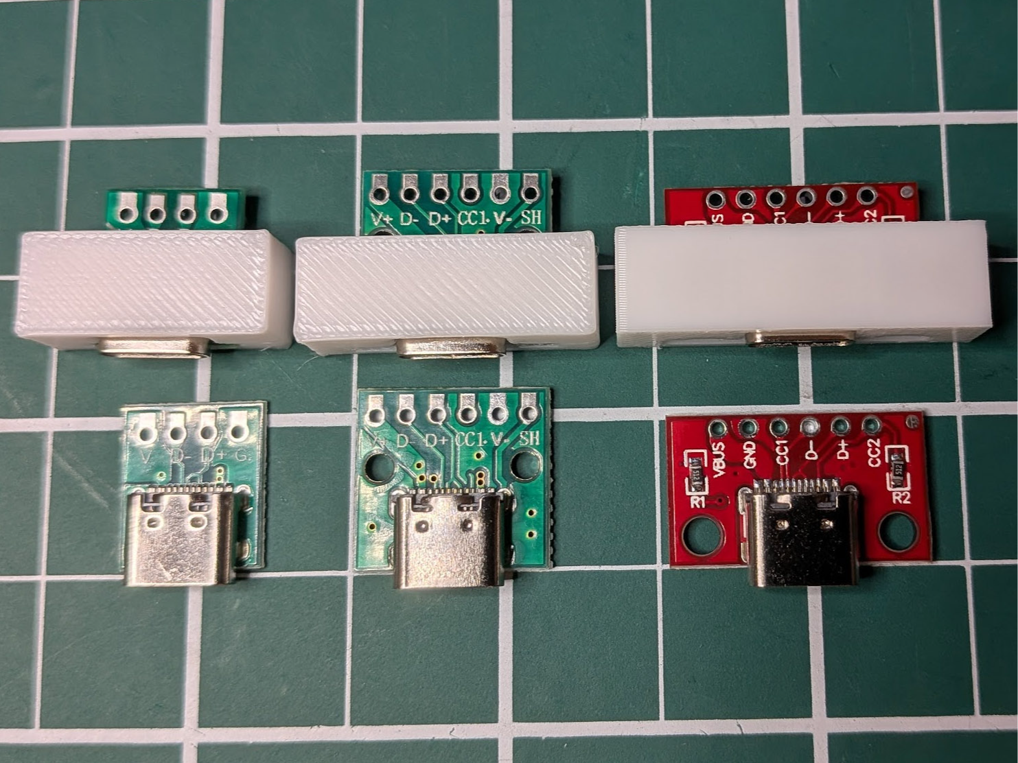 USB-C DYI adapters
