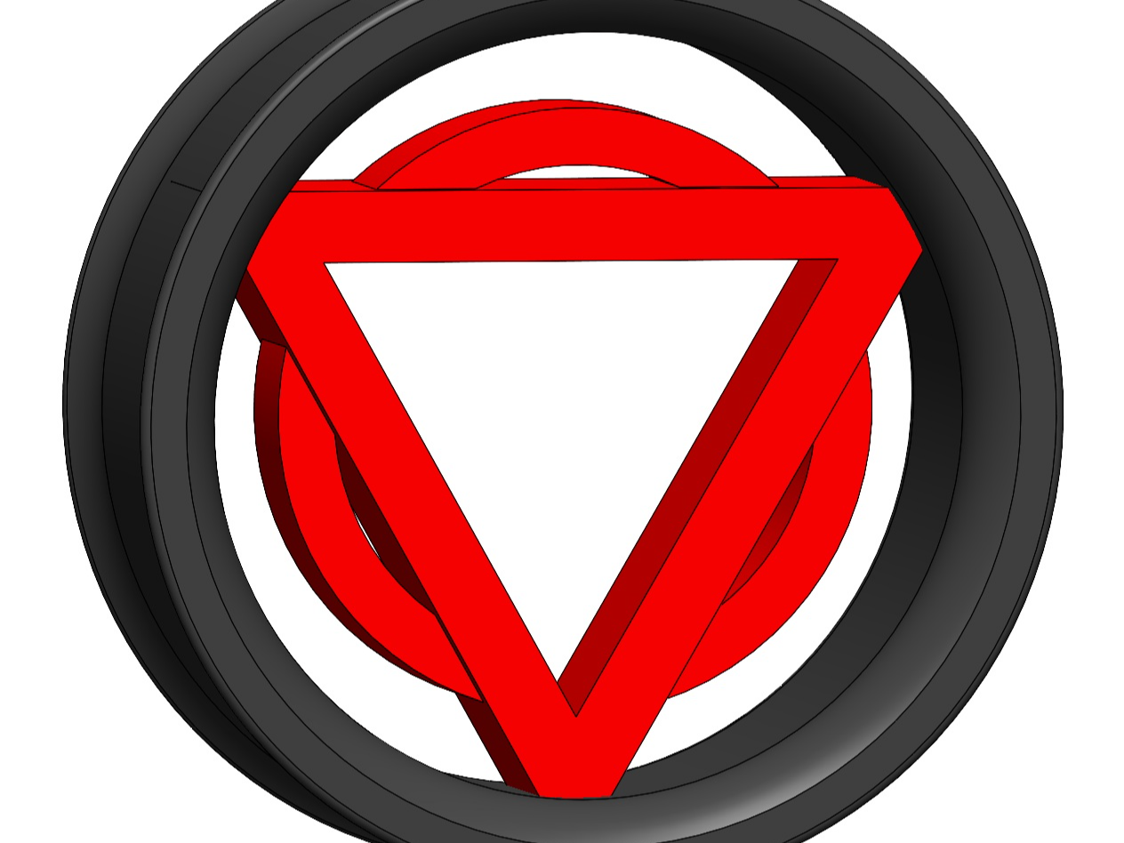 25mm Ear Tunnel "Enter Shikari" band