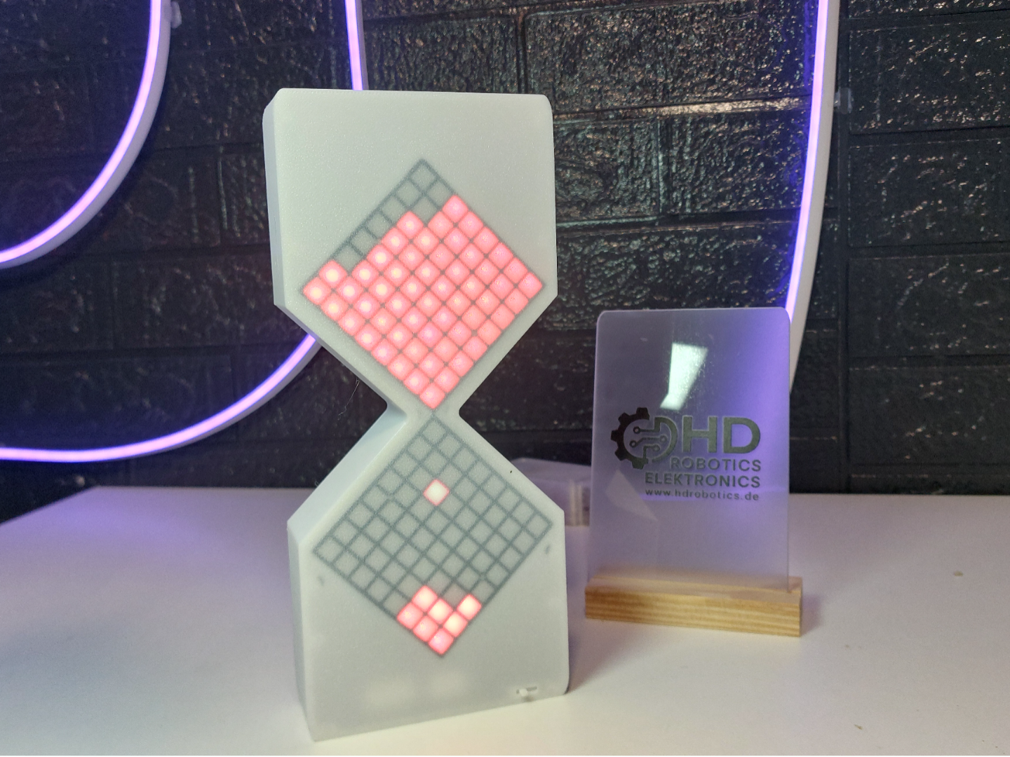 Digital Gravity Hourglass Case ESP8266