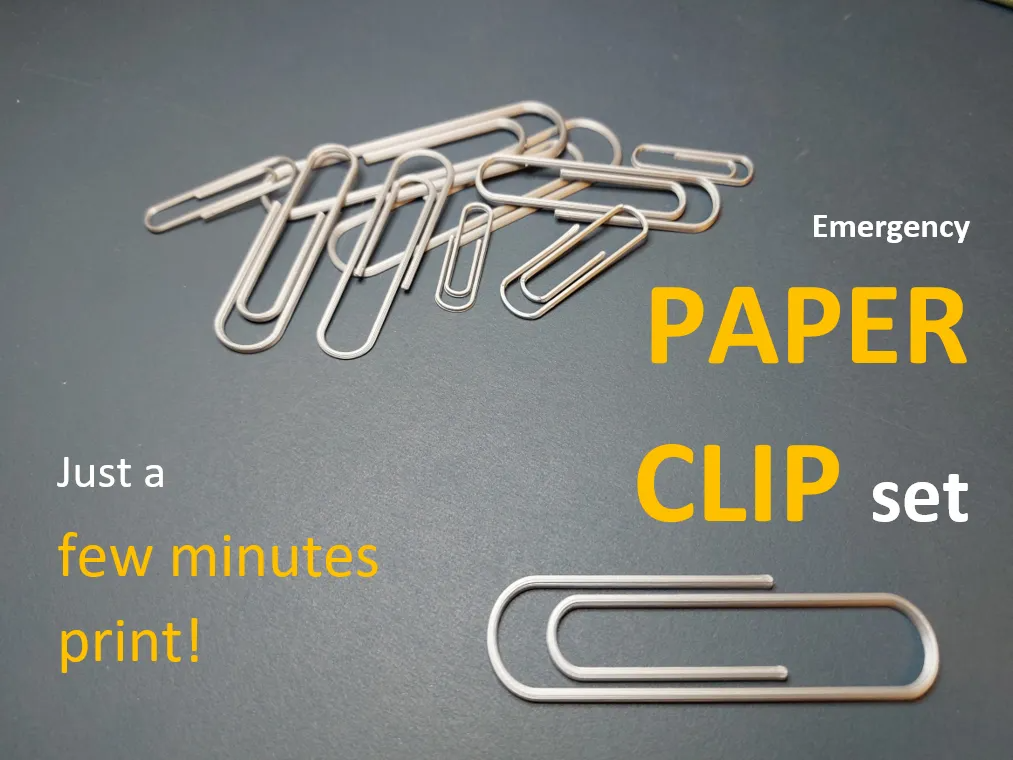 Office Paper Clip Set