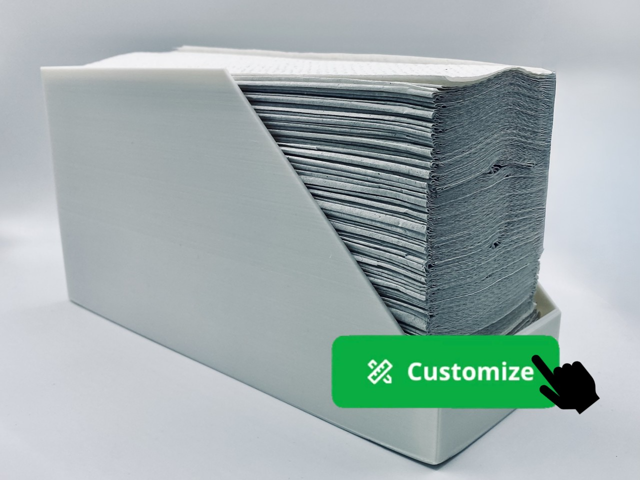 Parametric Kitchen Tissue Holder
