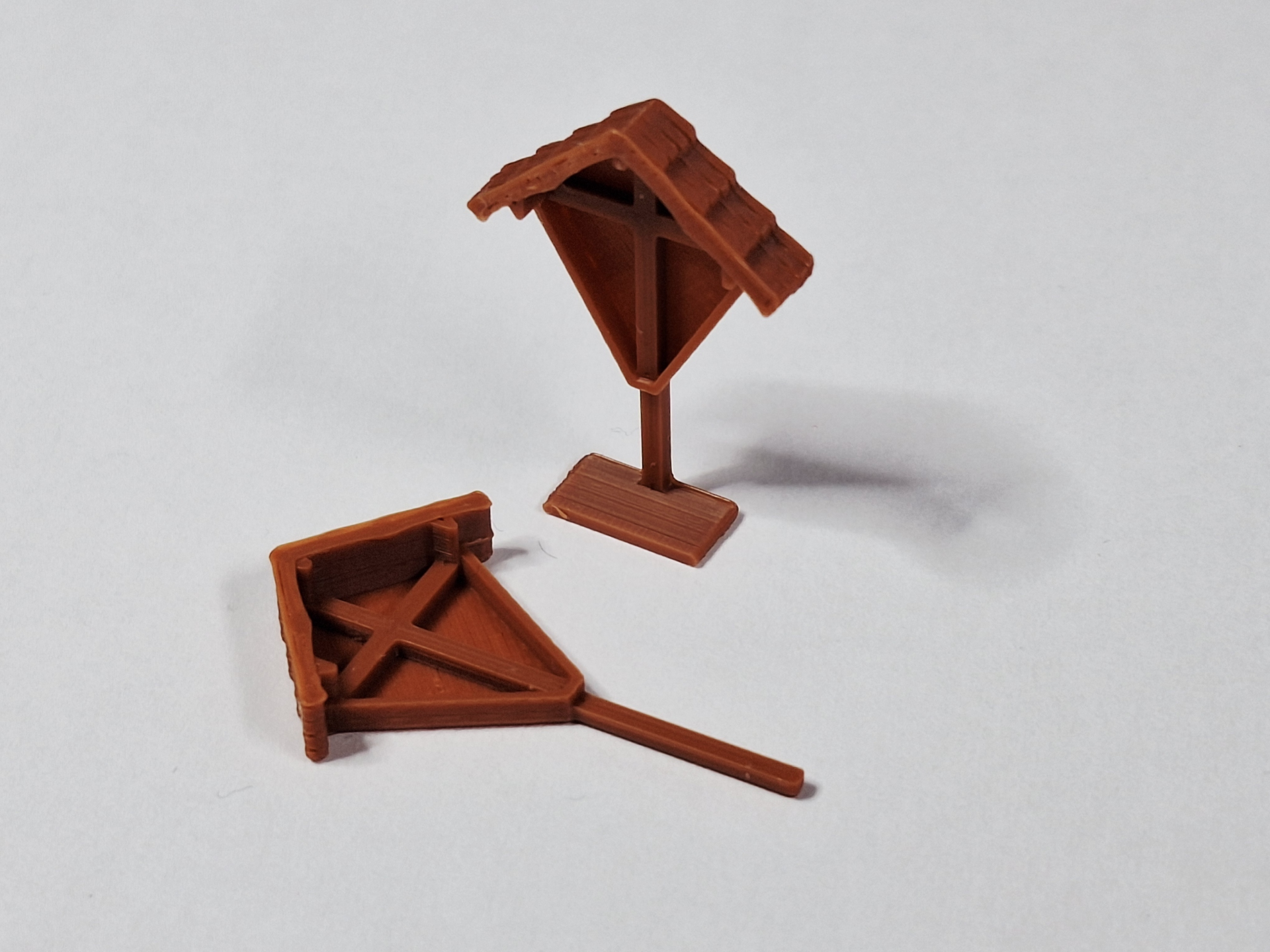 H0 1:87 wayside cross alpine