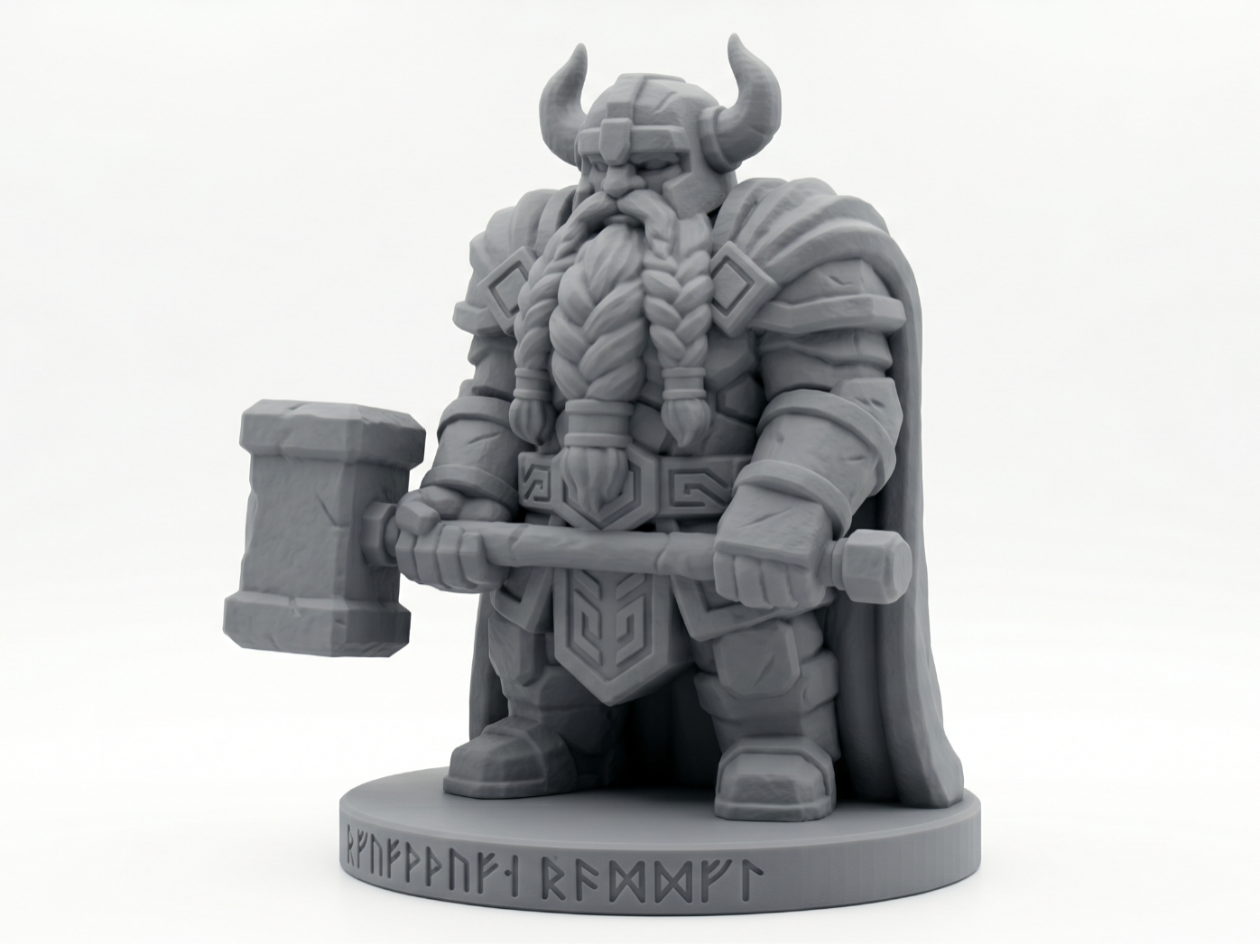 Dwarf king statue