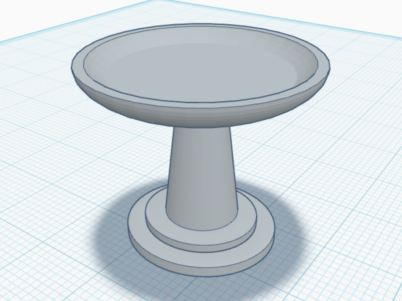 Miniature Bird Bath