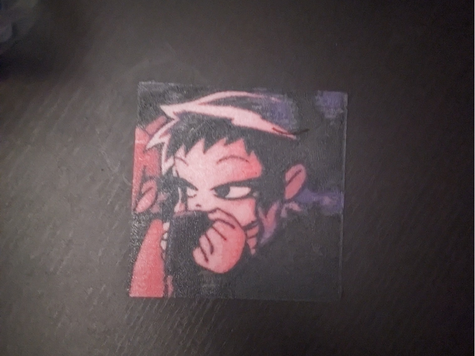 Ramona flowers coaster hueforge print (AMS needed)