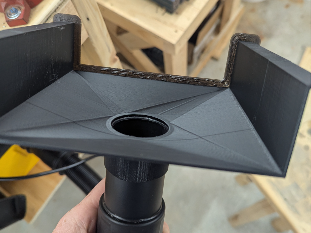 Vacuum Dust Collection Trough