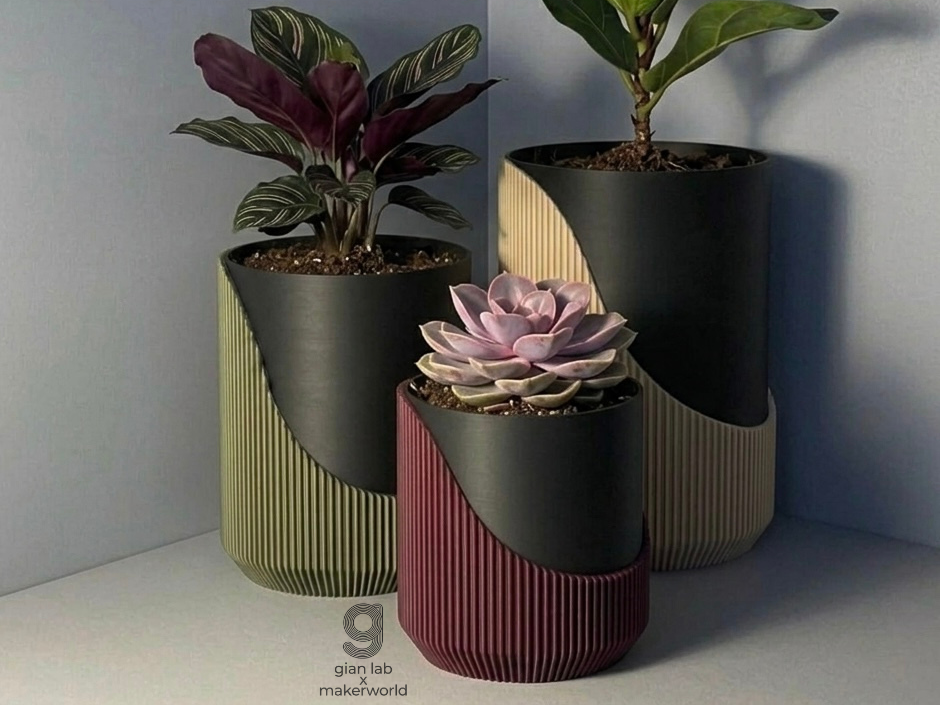Modular Modern Planter with Drainage