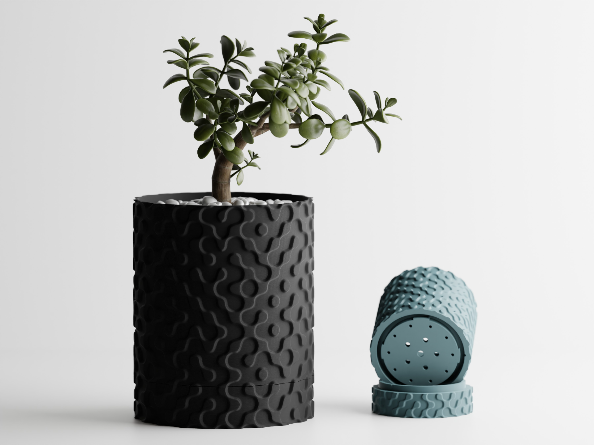 Plant Pot Geo Drip Tray