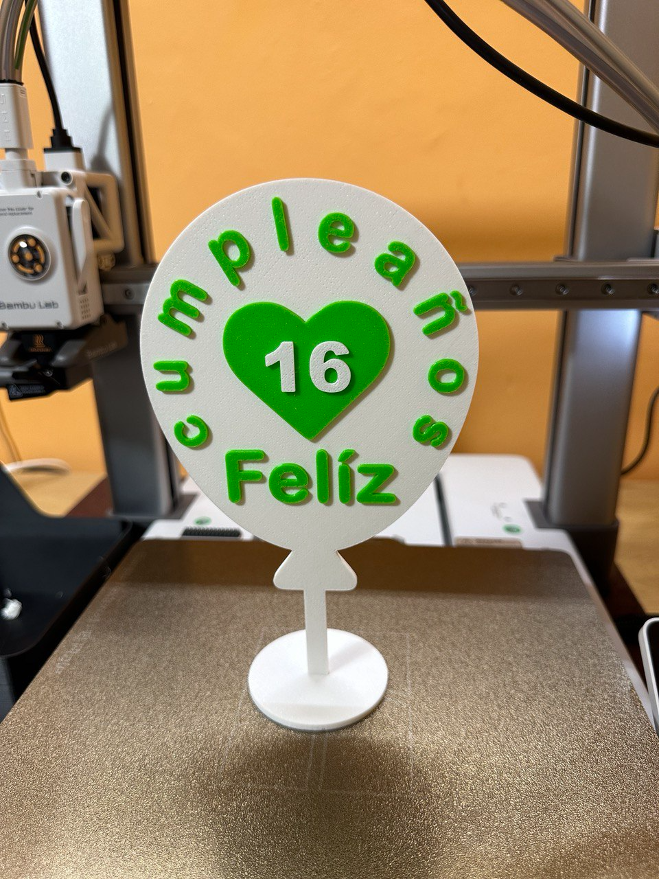 Globo feliz cumpleaños personalizado
