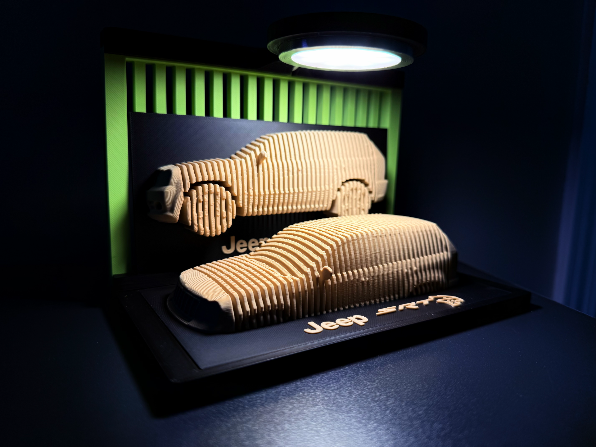 Jeep Grand Cherokee SRT (WK1) Layered Car model!