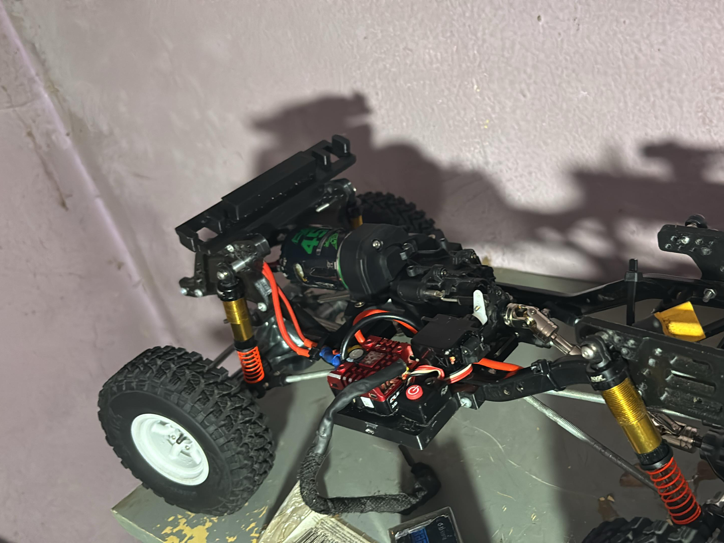 ADAPTADOR TRANSMISION DE TRX4 PARA SCX10