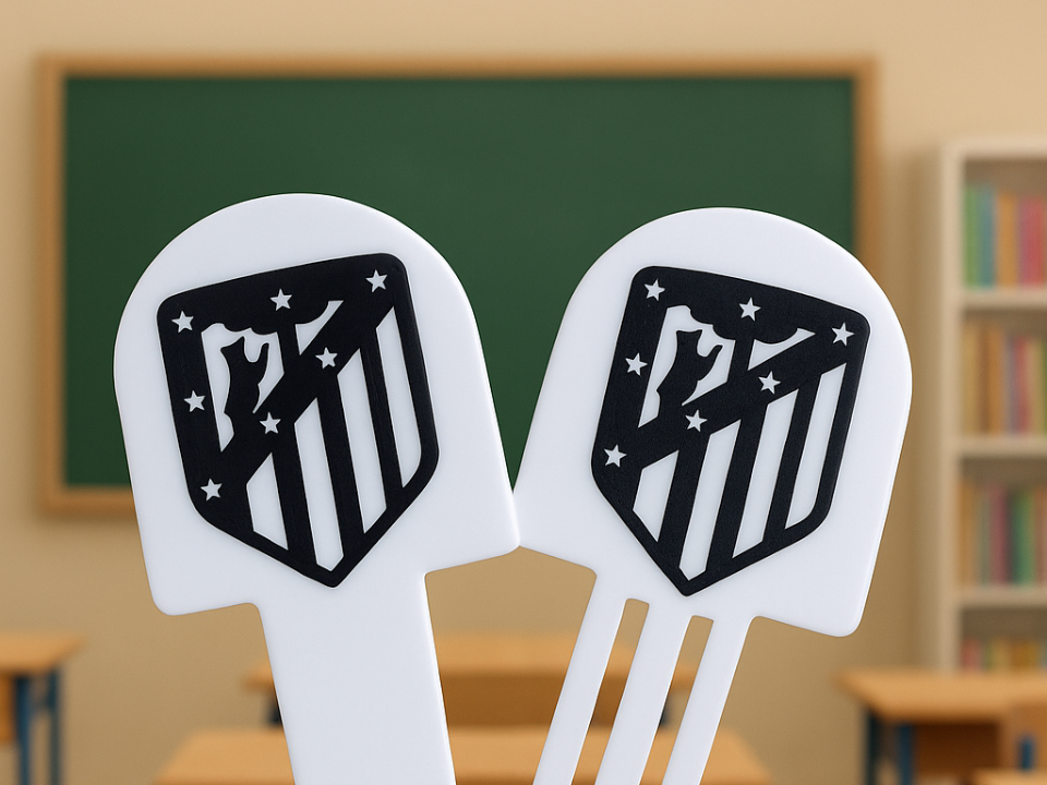 Separador Atletico de Madrid para libro