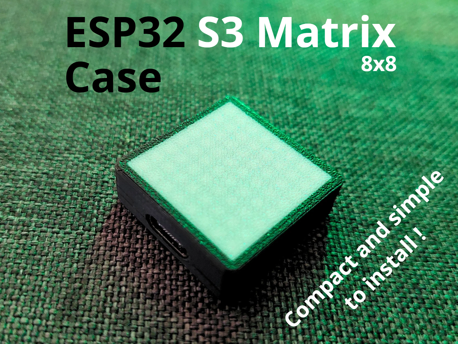 ESP32 S3 Matrix X8 Case