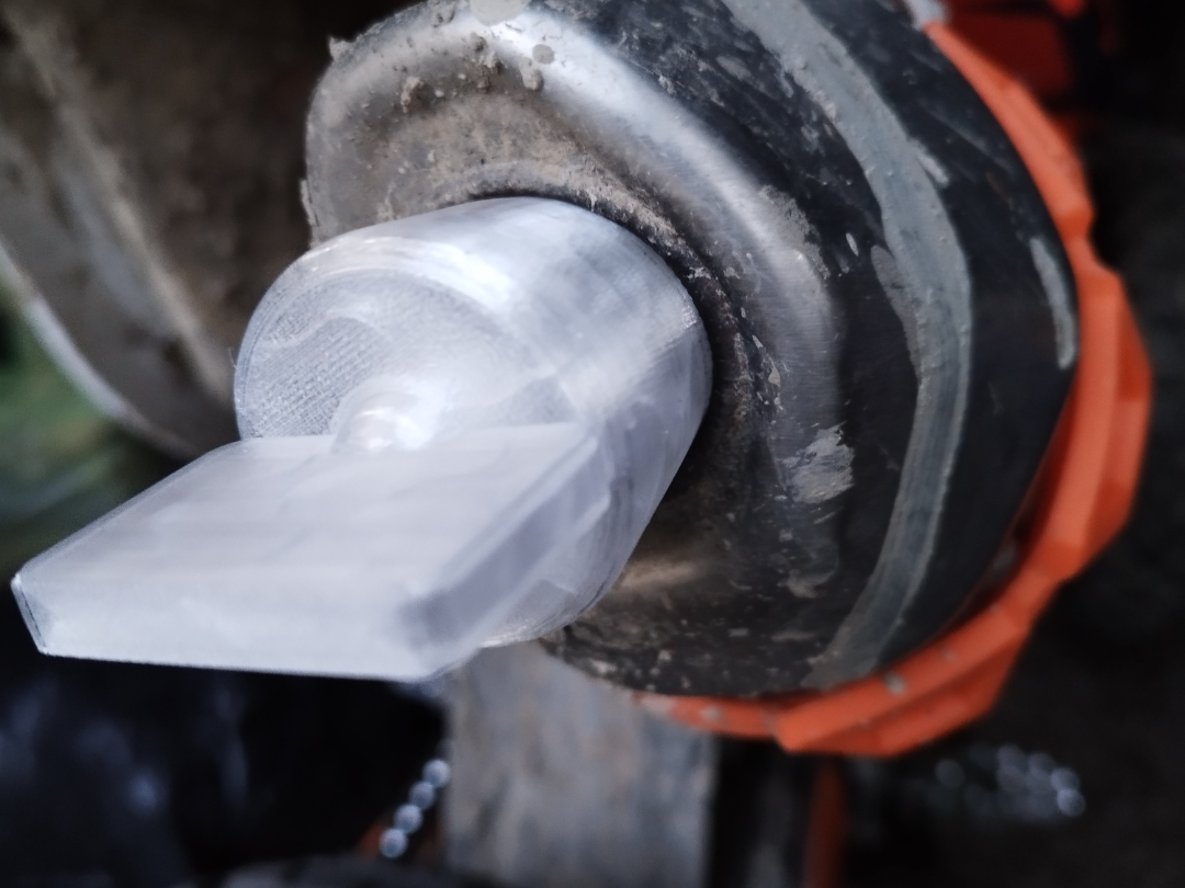 Dirt bike exhaust plug