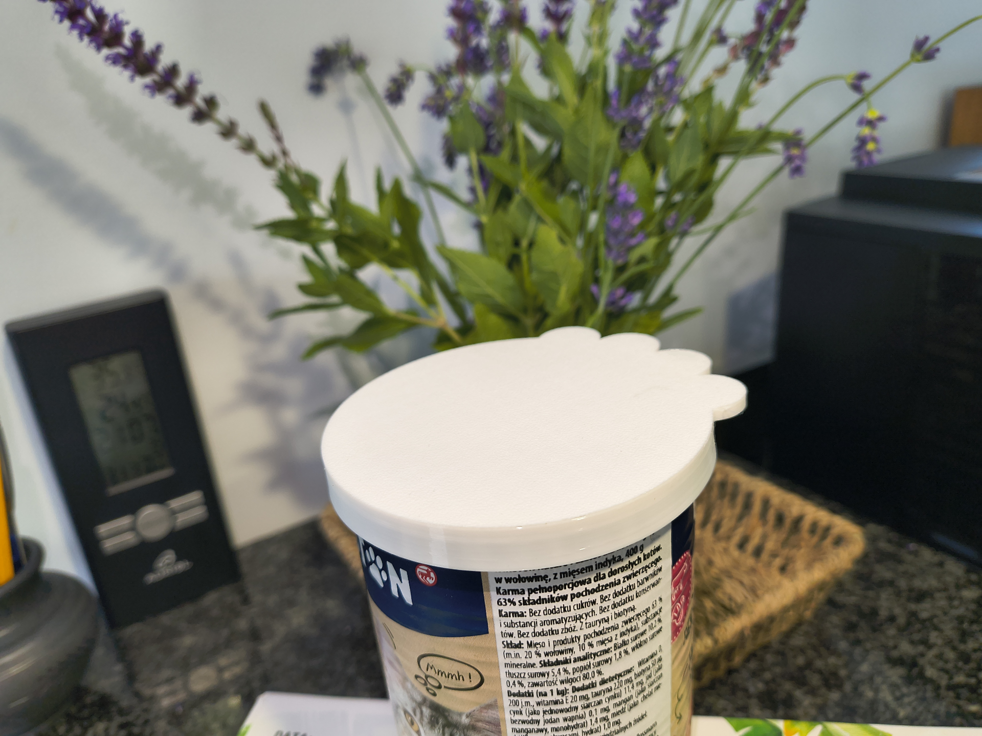 TPU Wet food can cover/lid