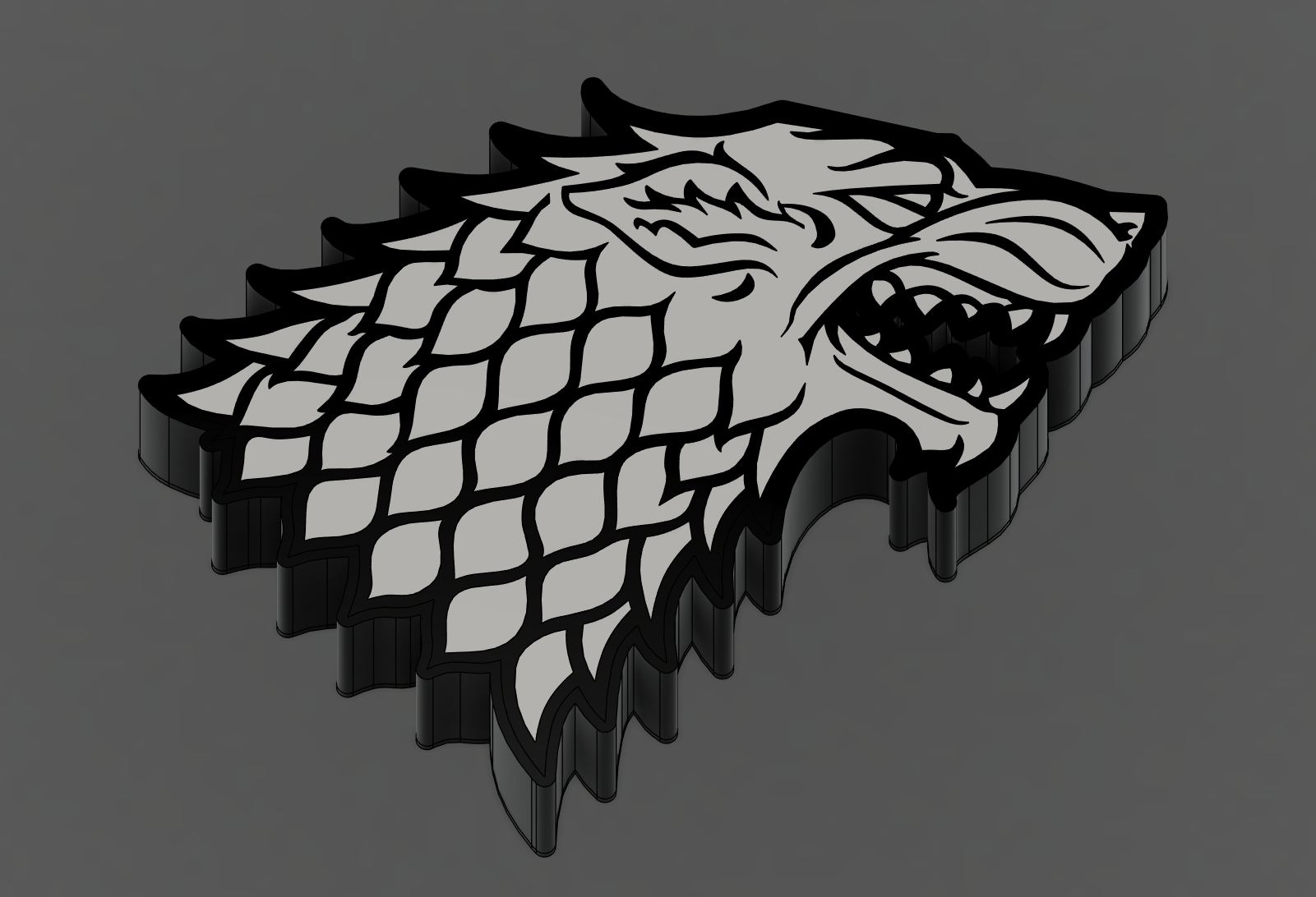 Game Of Thrones House Stark Sigil Lightbox
