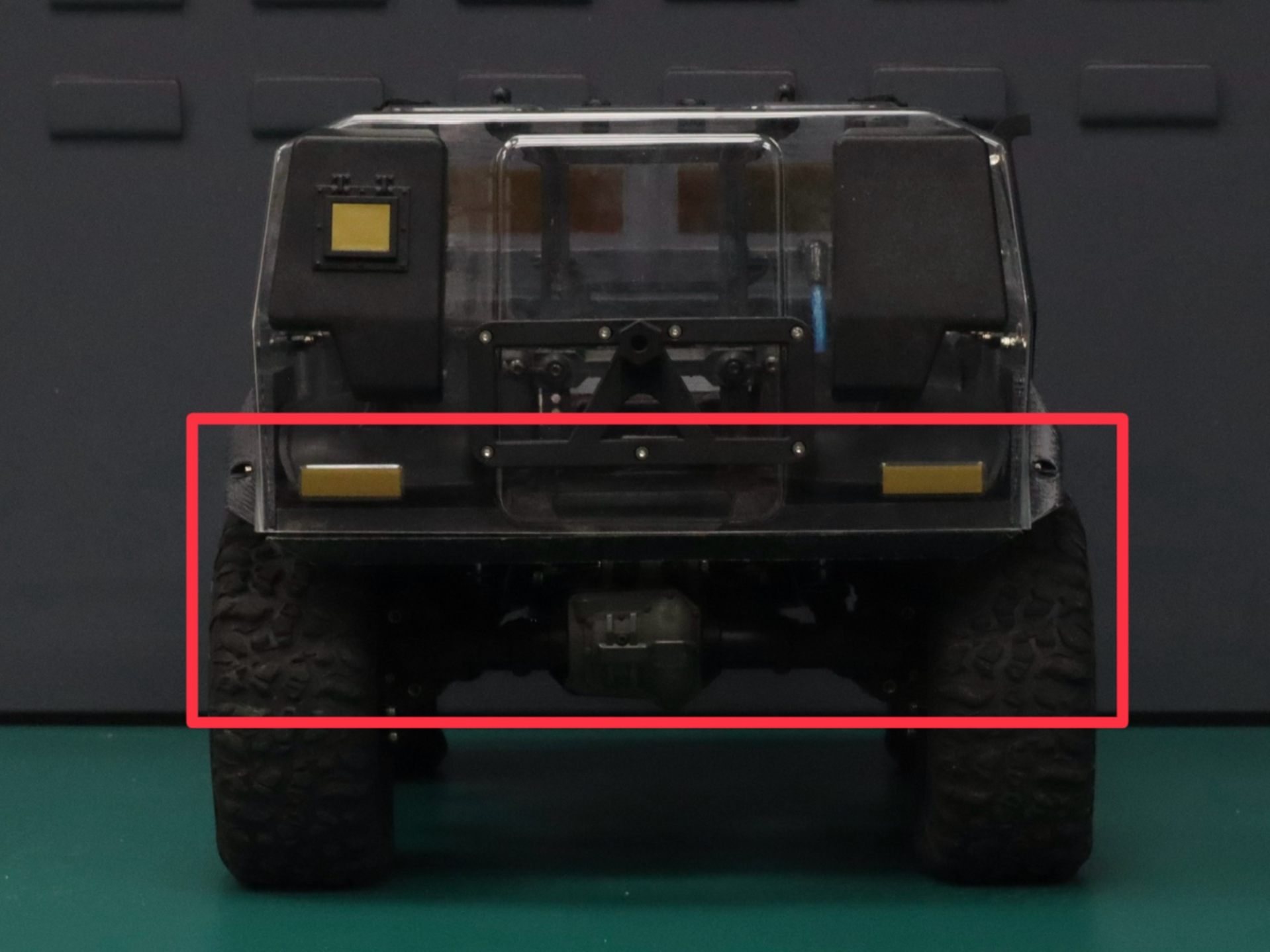 DITV-01 body parts（Trx4Defender/Tactical车架后保险杠）