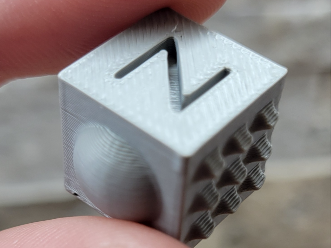 Overhang Calibration Cube