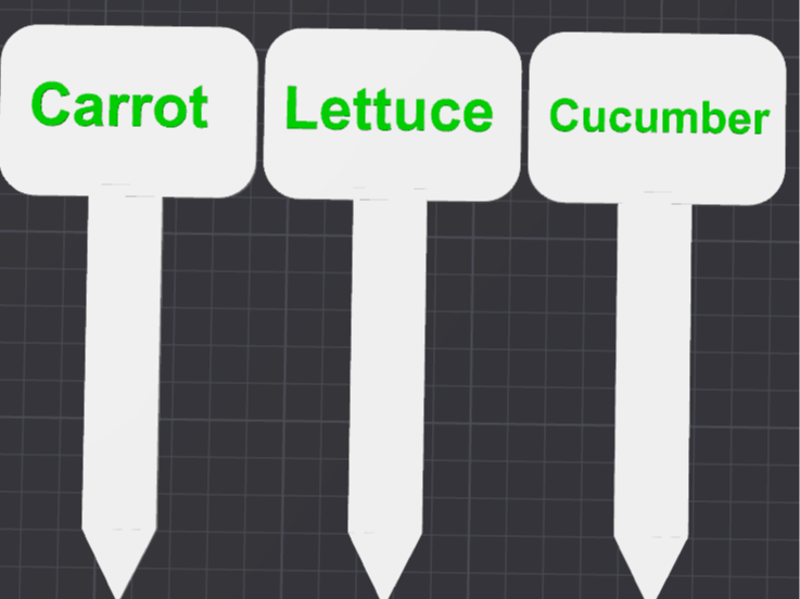 Vegetable Garden Signs