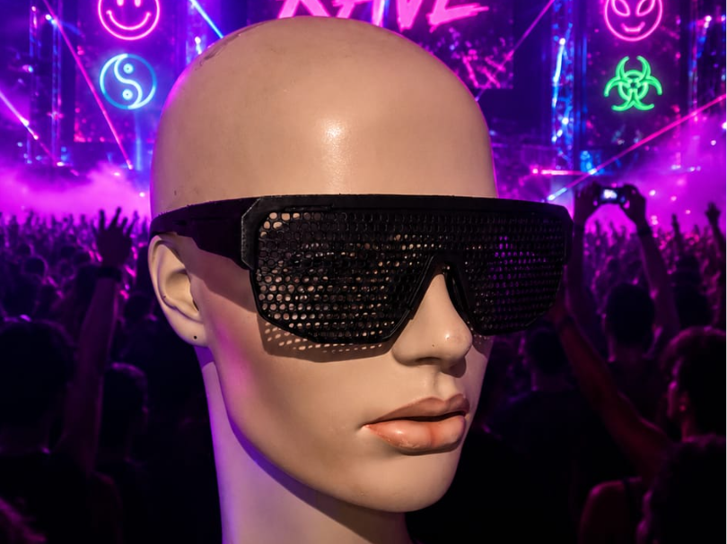 SunGlasses Rave Glasses Techno