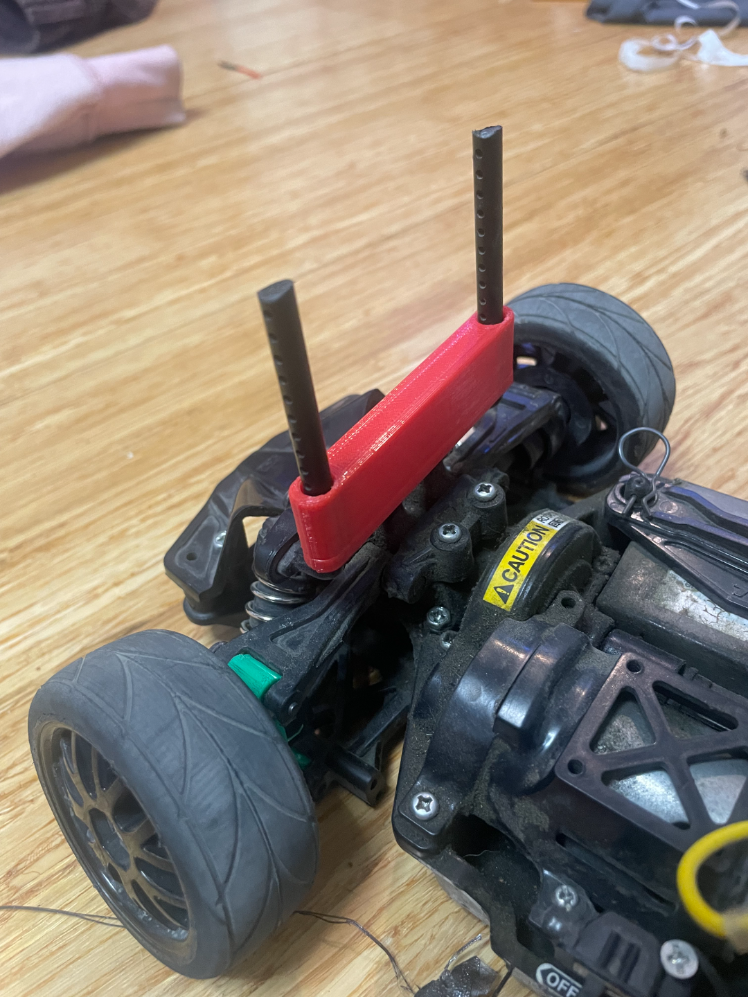 Tamiya TT02 Body Post Support Brace