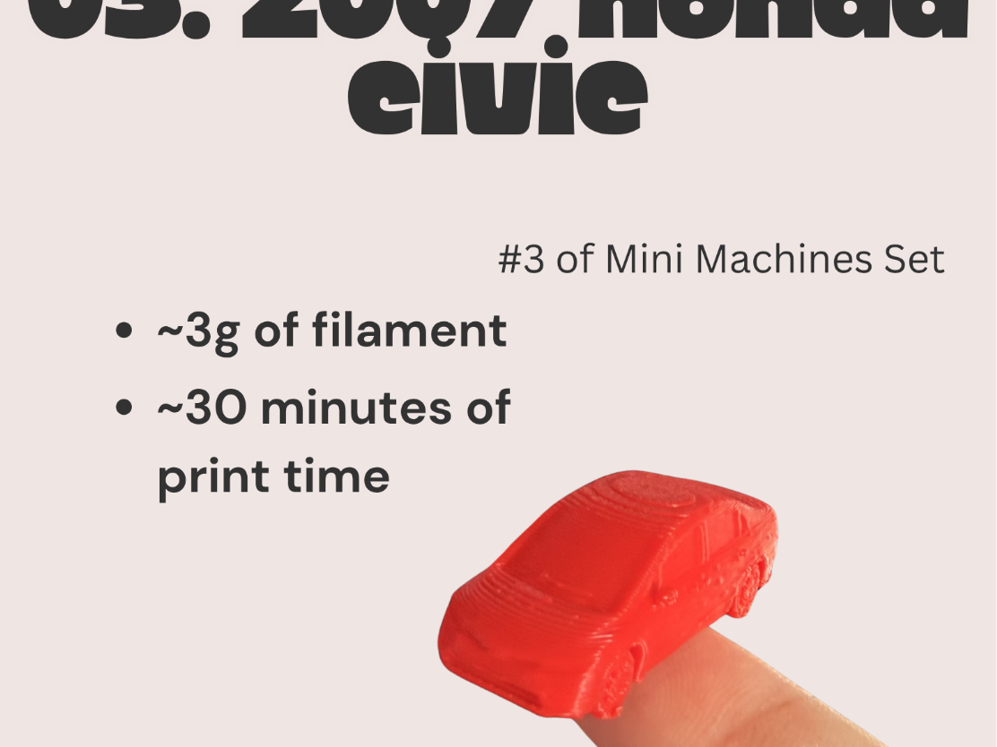 2007 Honda Civic - Mini Machines #3