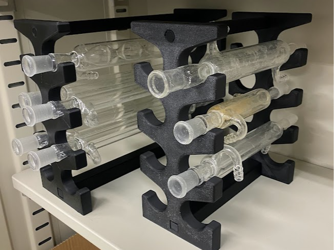 Liebig Condenser Rack for Lab Storage