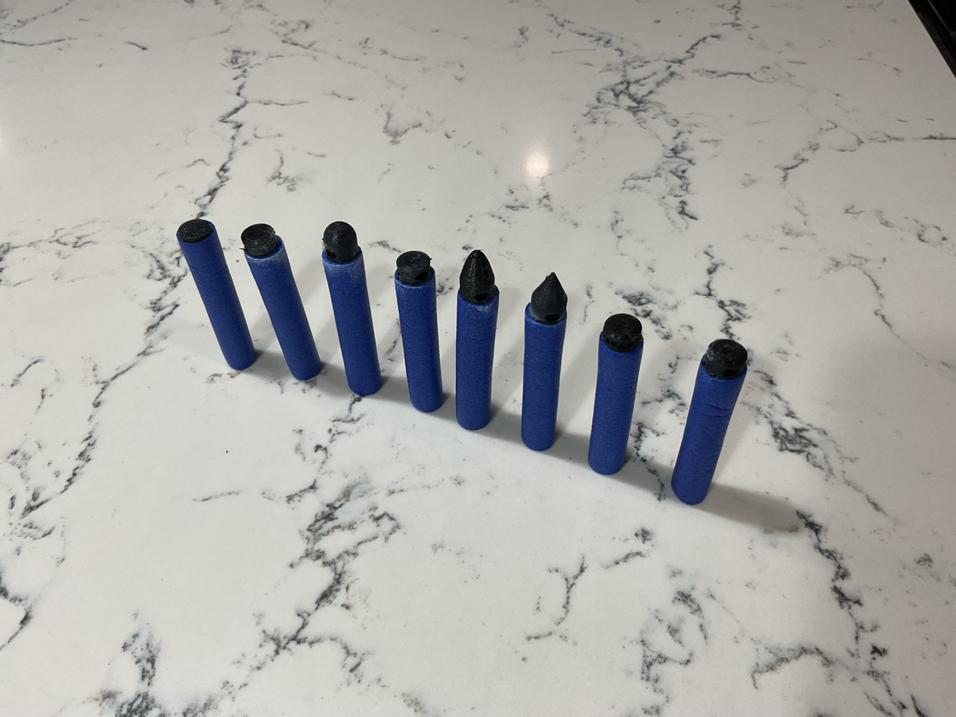Nerf Dart Heads Collection