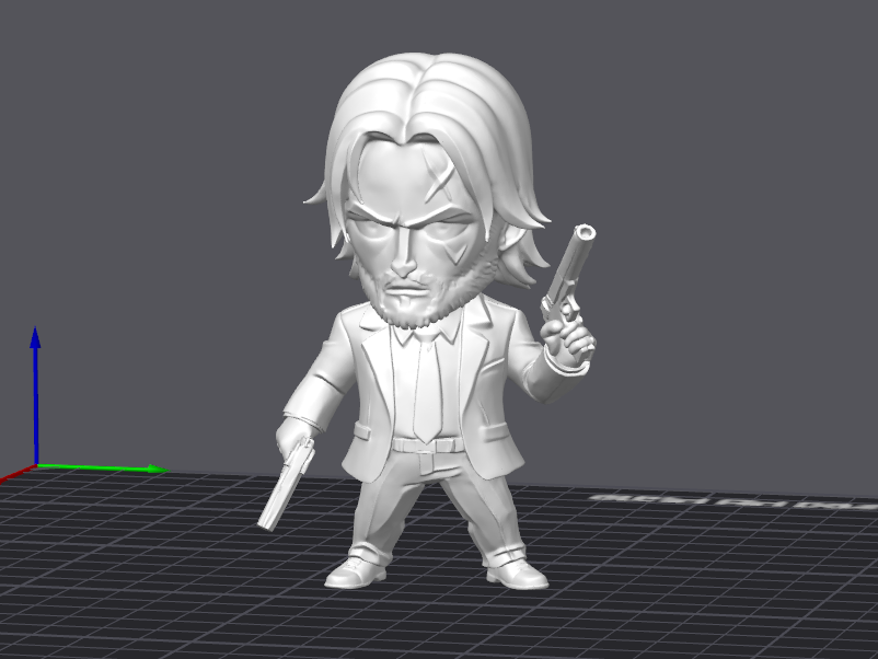 John Wick miniature figure
