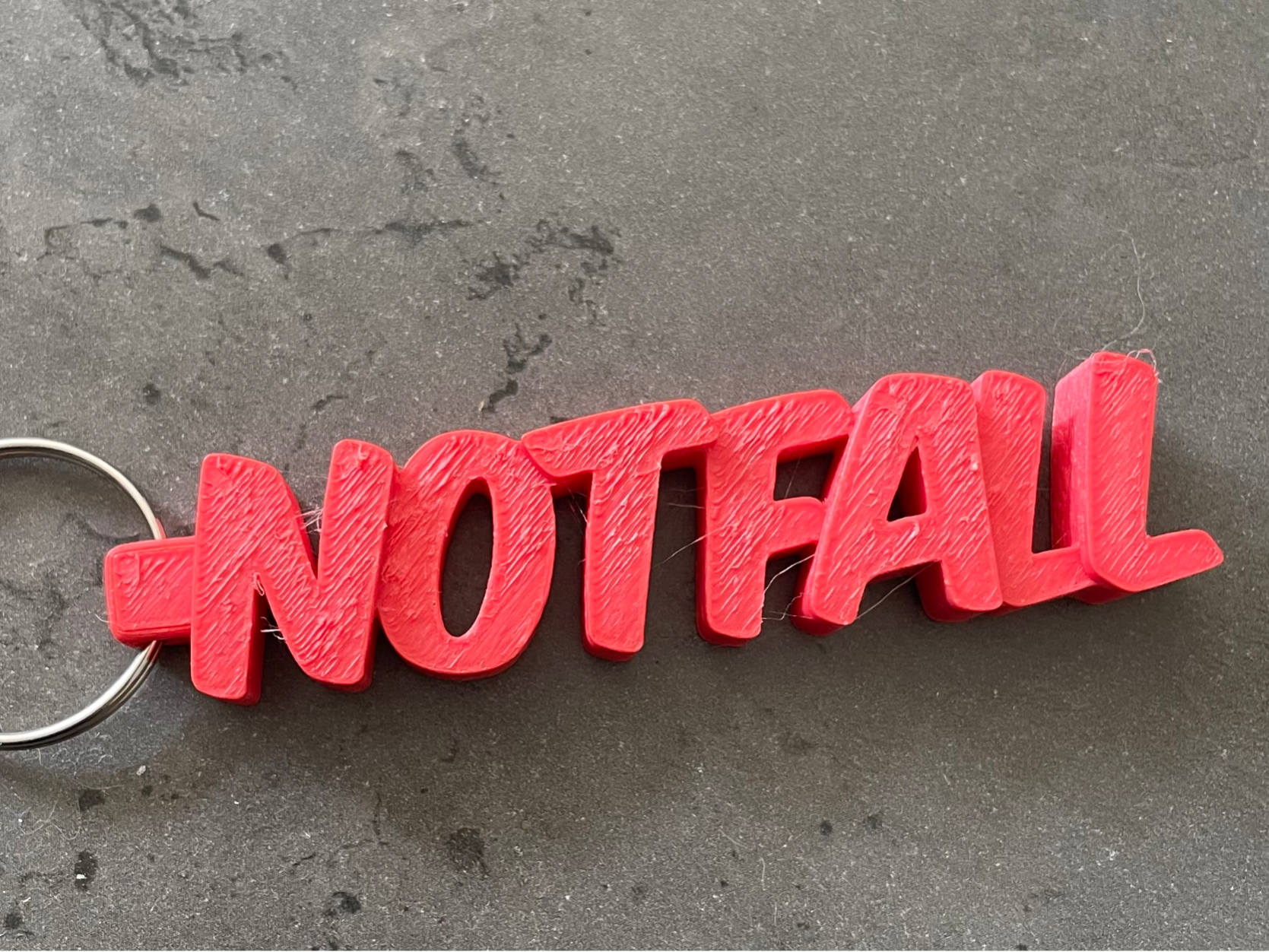 Keychain with the name "Notfall" Keychain Notfall