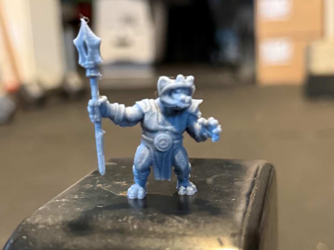 DnD Miniature Goblin Snake Head