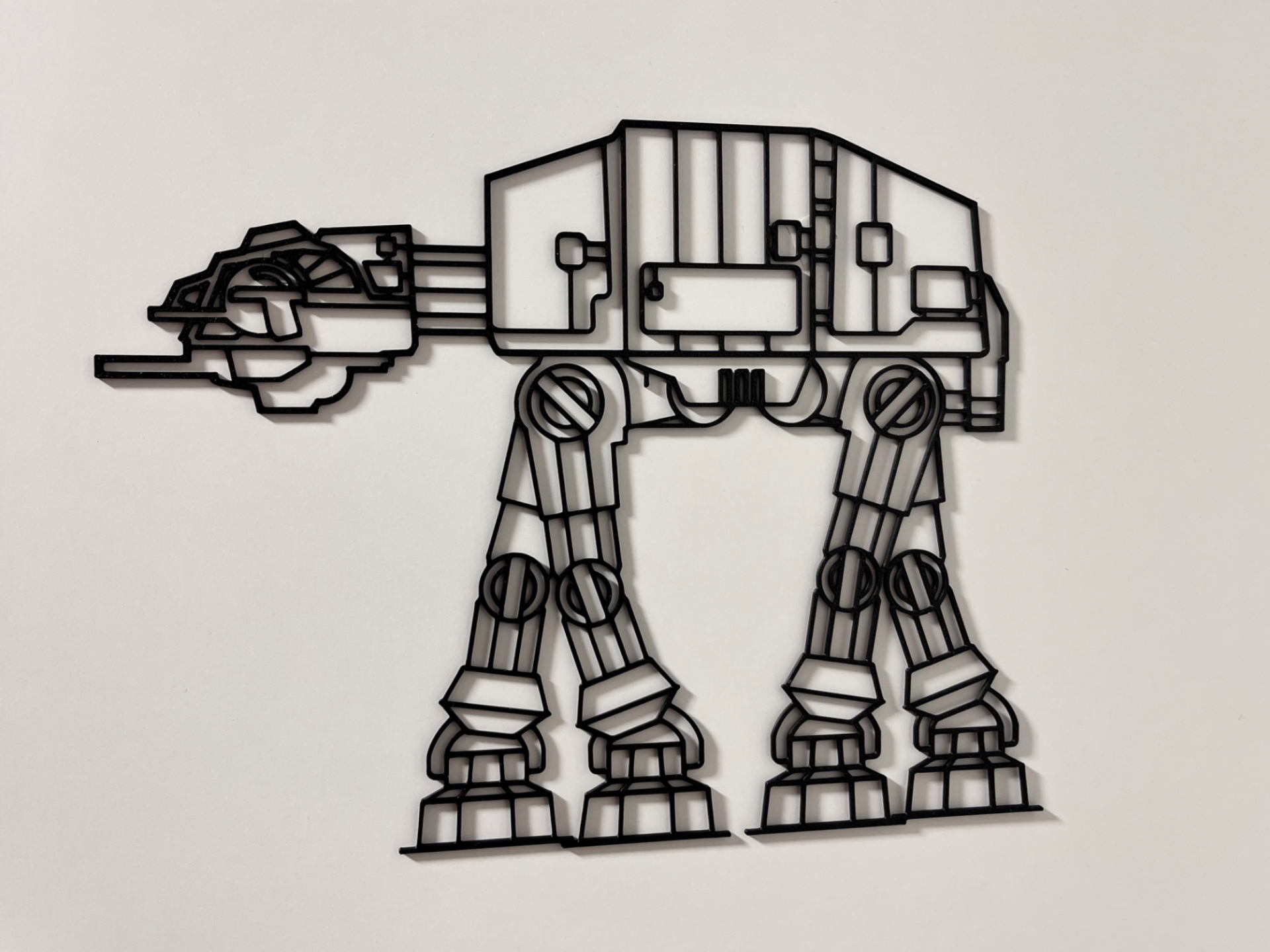 Star Wars AT AT walker wall art decoration