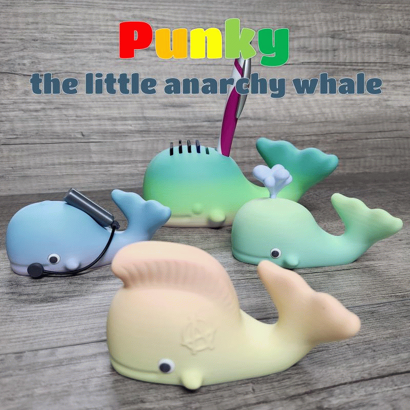 Cute Punky - the little anarchy whale