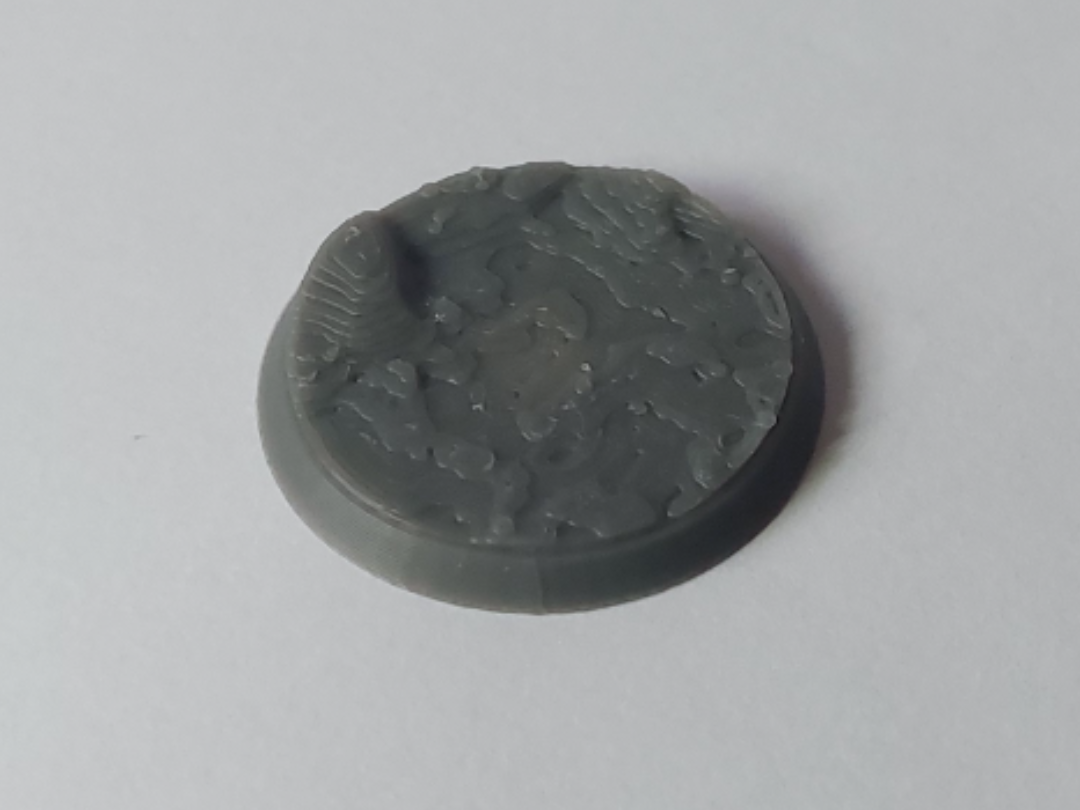 Rocky Ground Base - 4 sizes - D&D 40K TTRPG