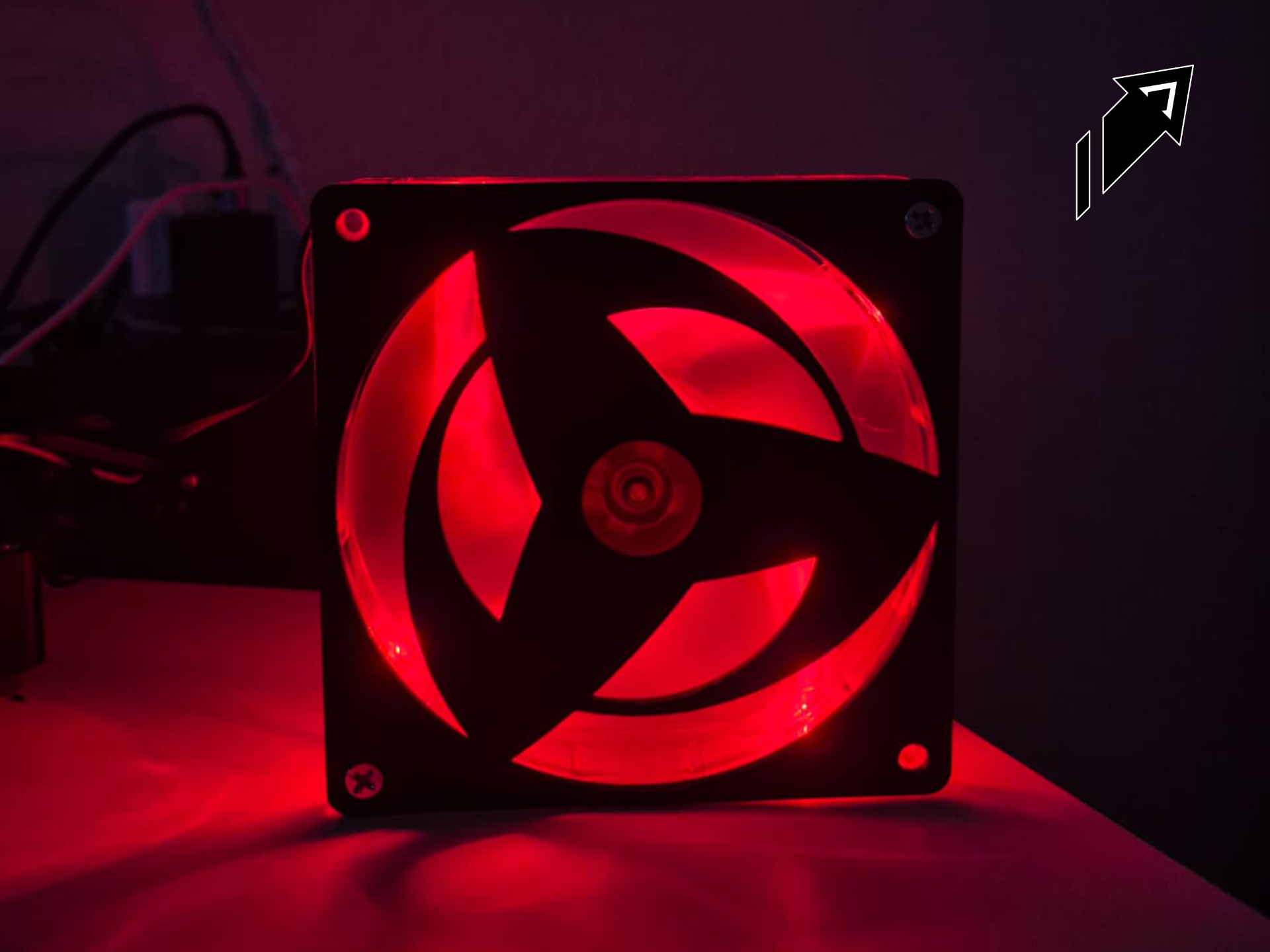 Sharingan Fan Cover - 120mm