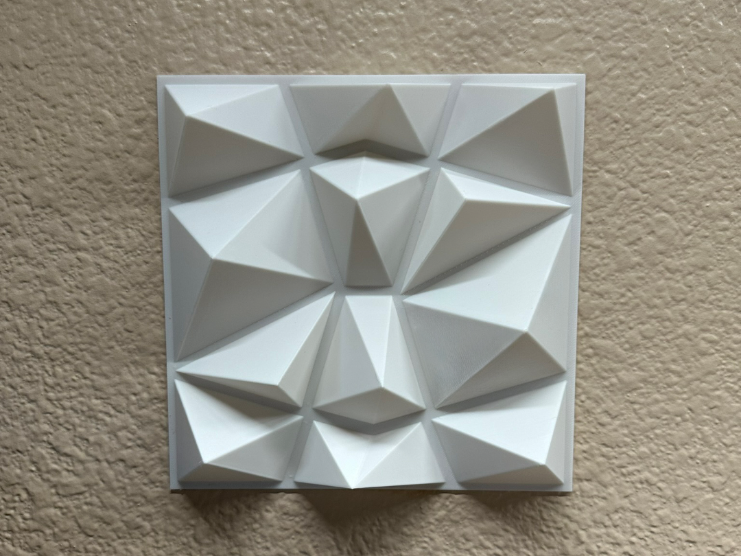 3D wall panel / Textured wall panel - Version 1