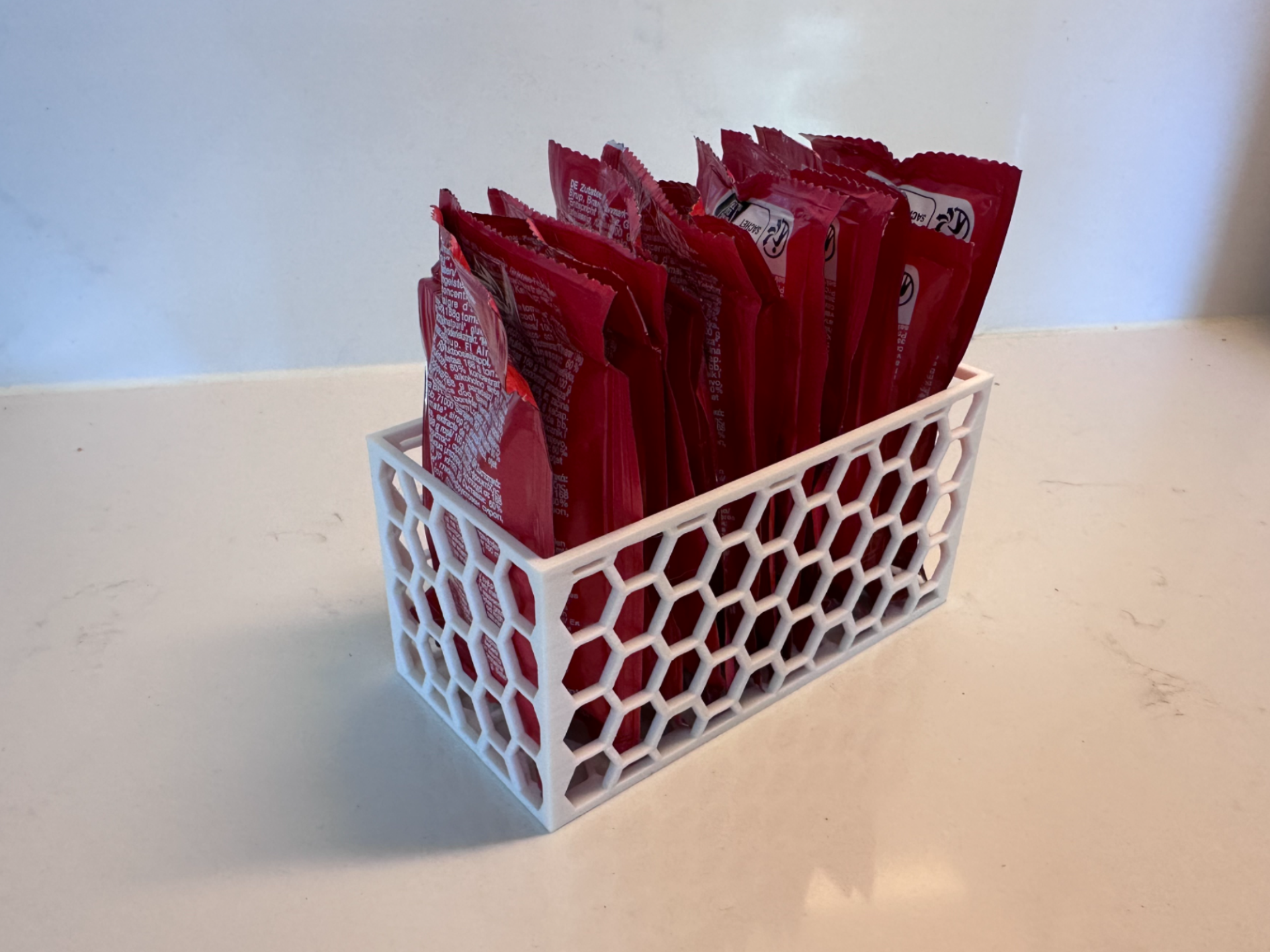 Ketchup packet holder