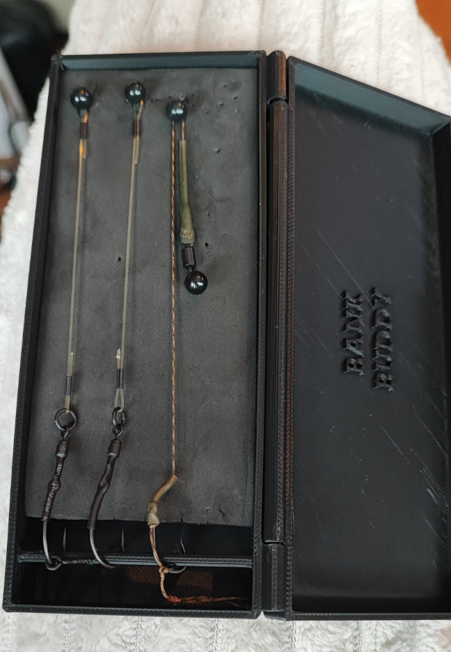 carp fishing rig wallet/case BANK BUDDY 150mm