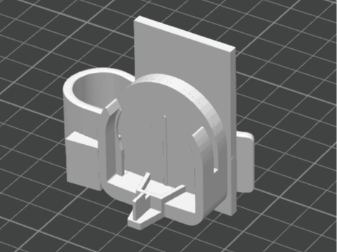 Telepeage Vinci Ulys sunvisor clip (T-pass Holder)