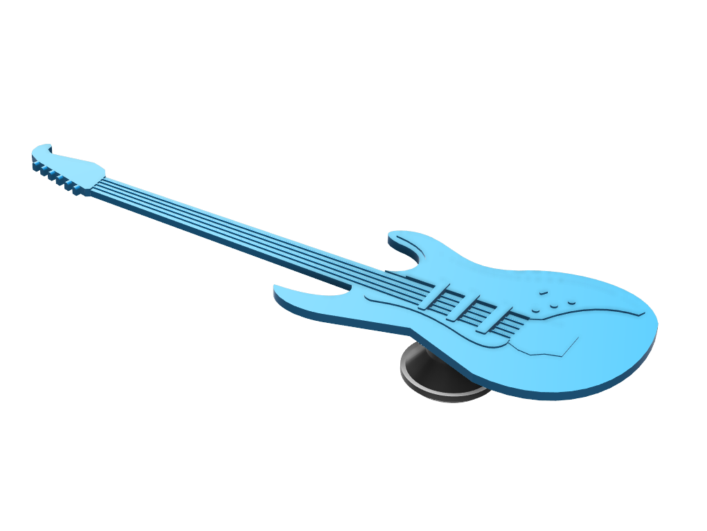 Crocs Guitar Charm