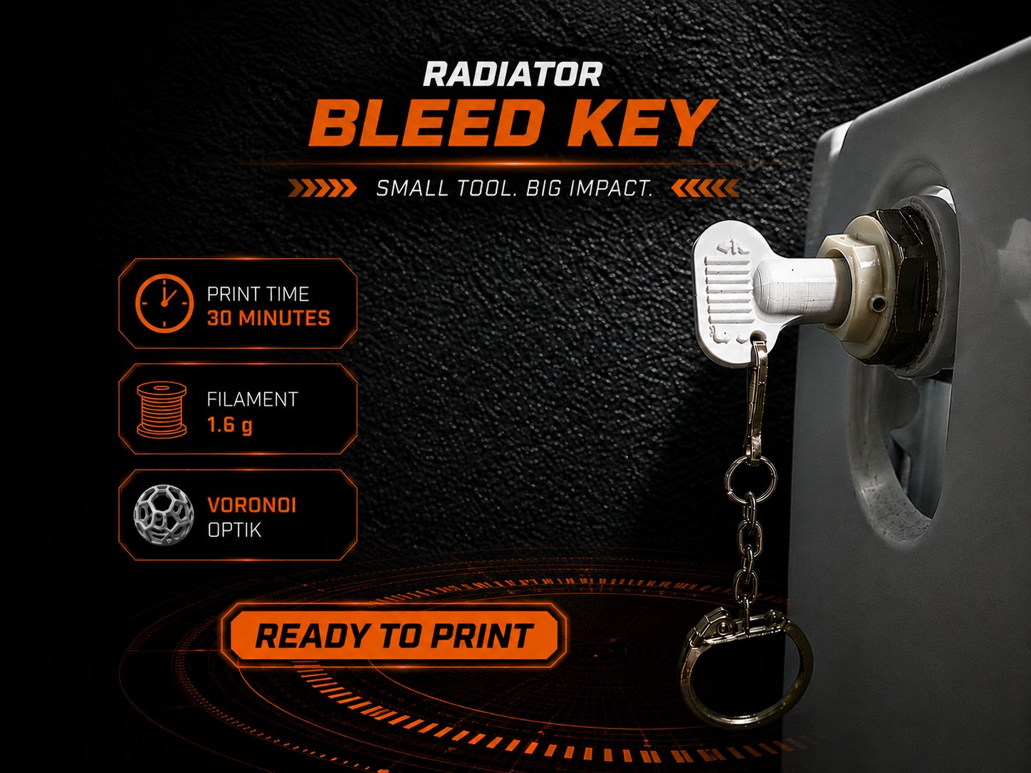 Radiator Bleed Key