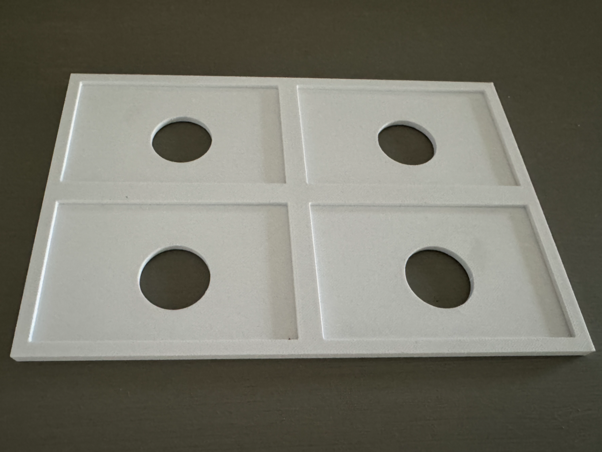 Laser Jig for 8.5x5.5 Metal Business Cards